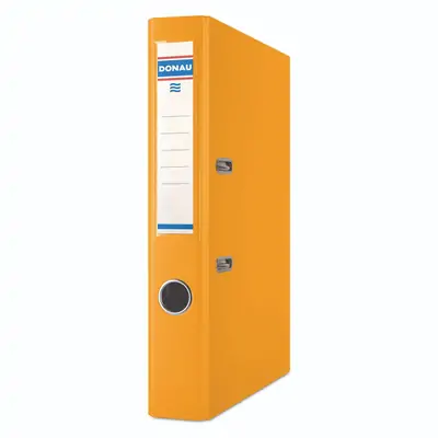 Registrator samostoječ  A4 ozek Premium Donau oranžen brez škatle
