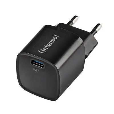 Adapter za napajanje INTENSO - USB-C hitri hišni polnilec 30W GaN črn Adapter za napajanje INTENSO - USB-C hitri hišni polnilec 30W GaN črn
