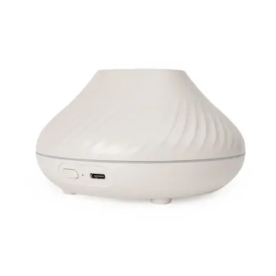 Vlažilec zraka PLATINET ultrasonic diffuser Flame MF705 bel+ 10ml olje esenca lavande