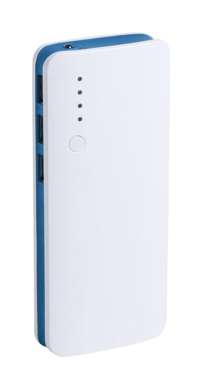 Power Bank Kaprin belo-svetlomoder 10000mAh