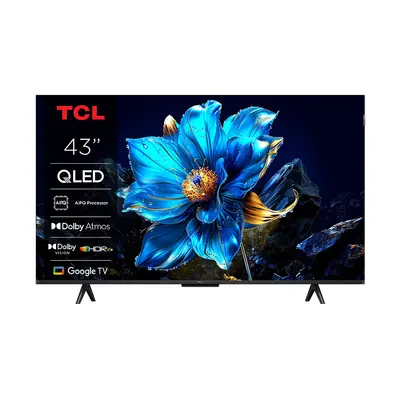 TV TCL 43P7K, QLED, 43", 109cm, UHD, Google TV TV TCL 43P7K, QLED, 43", 109cm, UHD, Google TV