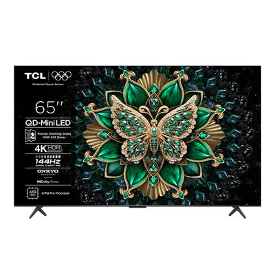 TV TCL 65C6K, MINI LED, 65", 165cm, UHD, Google TV TV TCL 65C6K, MINI LED, 65", 165cm, UHD, Google TV