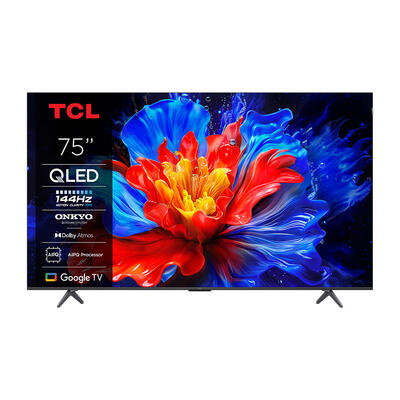 TV TCL 75P8K, QLED, 75", 190cm, UHD, Google TV