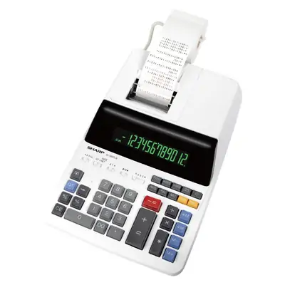 Kalkulator namizni 12 mestni Sharp EL2607PGGYSE