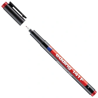 Marker permanentni 0,6mm Edding 141 F rdeč Marker permanentni 0,6mm Edding 141 F rdeč