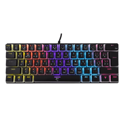 Tipkovnica WHITE SHARK GK-2202 Ashiko plavi switch - crna mehanička HR