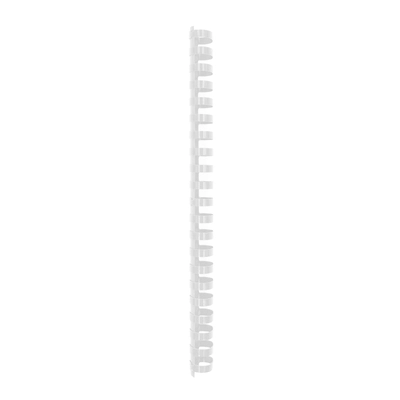 Spirala PVC za vezavo do 280 listov 32mm 50/1 ovalna bela Spirala PVC za vezavo do 280 listov 32mm 50/1 ovalna bela