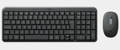 Tipkovnica LOGITECH MK250 Compact Bluetooth Wireless (tipkovnica+miška) črna