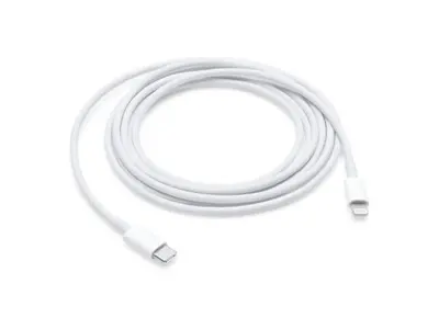Kabel Lightning USB-C APPLE, 2m, bel Kabel Lightning USB-C APPLE, 2m, bel