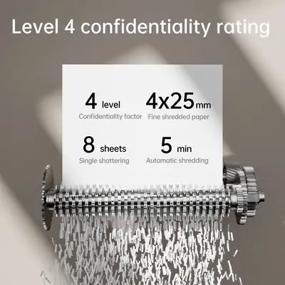 Uničevalec papirja  Deli ET021 8 listov