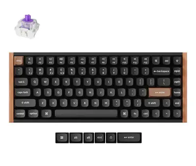 Tipkovnica KEYCHRON K2 HE Wireless Magnetic Switch Special Edition crna Tipkovnica KEYCHRON K2 HE Wireless Magnetic Switch Special Edition crna