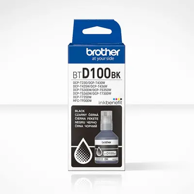 Tinta BROTHER BTD100 Black Tinta BROTHER BTD100 Black