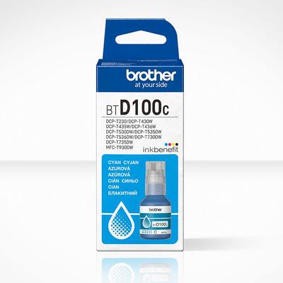 Tinta BROTHER BTD100 Cyan