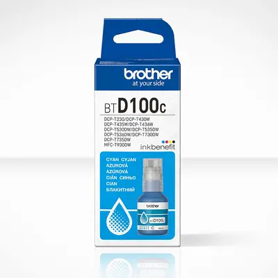 Tinta BROTHER BTD100 Cyan Tinta BROTHER BTD100 Cyan