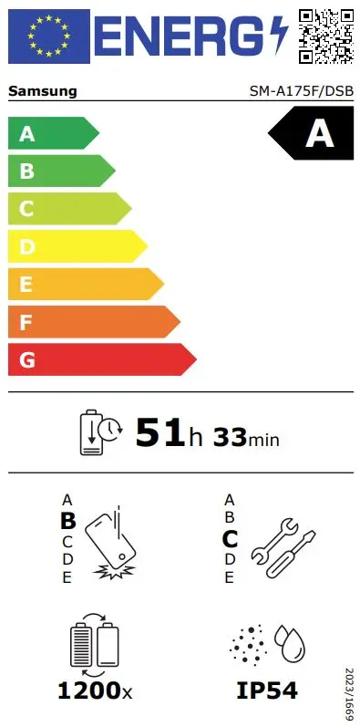 Mobitel SAMSUNG Galaxy A17 4GB 128GB DualSIM - moder Mobitel SAMSUNG Galaxy A17 4GB 128GB DualSIM - moder