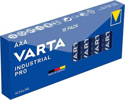 Baterija VARTA Industrial Pro AAA alkana 10/1