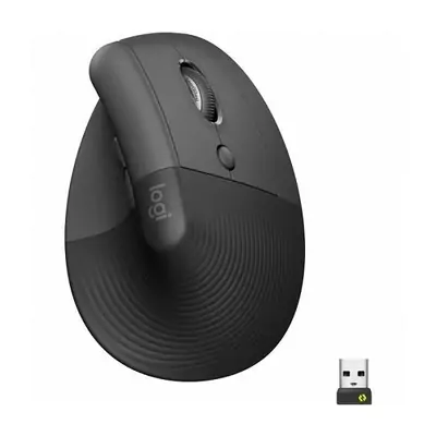 Miška LOGITECH Lift RIGHT Bluetooth Vertical Ergonomic - Graphite/Black