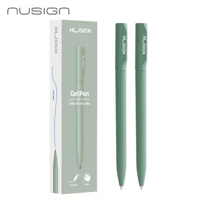 Olovka kemijska 0,5 Nusingn zelena, plavi ispis ENS552-BLGR