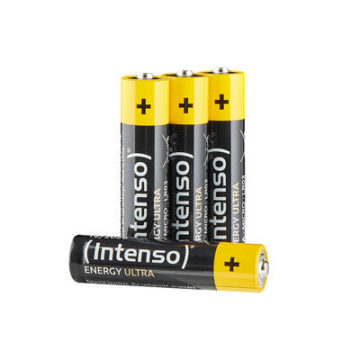 Baterija INTENSO Energy Ultra AAA Micro LR03 1.5V 1250mAh Alkaline Manganese 4/1