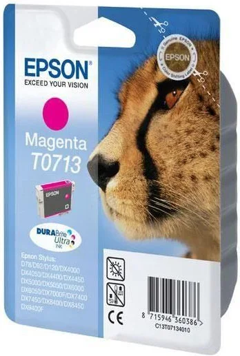 Črnilo EPSON T0713 Magenta 5.5ml original Črnilo EPSON T0713 Magenta 5.5ml original