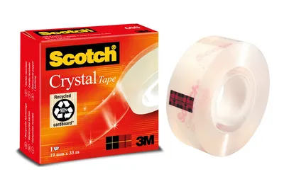 Lepilni trak pisarniški 19/33 nevidni 1/1 3M Scotch 600 - Crystal Lepilni trak pisarniški 19/33 nevidni 1/1 3M Scotch 600 - Crystal
