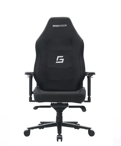 Stol gaming ERGOVISION Throne XL črn PU usnje