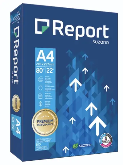 Papir fotokopirni A4 80gr Report Suzano 500/1