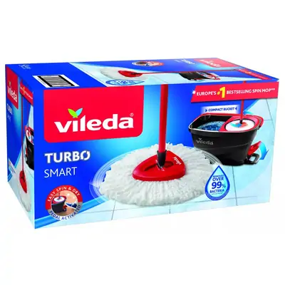 Pomivalec tal/mop komplet Vileda turbo smart mop Pomivalec tal/mop komplet Vileda turbo smart mop