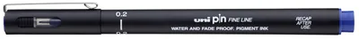 Marker permanentni 0,2mm CD/DVD Uni PIN 02-200 moder Marker permanentni 0,2mm CD/DVD Uni PIN 02-200 moder