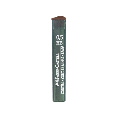 Minice za tehnični svinčnik 0,5 Faber Castell 9125 HB 12/1 Minice za tehnični svinčnik 0,5 Faber Castell 9125 HB 12/1