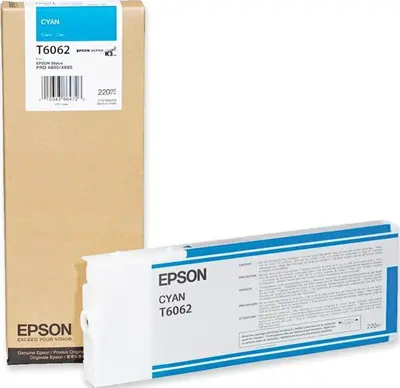Črnilo EPSON T606200 Cyan 220ml original Črnilo EPSON T606200 Cyan 220ml original