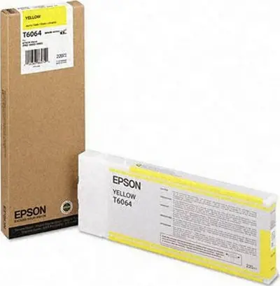 Črnilo EPSON T606400 Yellow 220ml original Črnilo EPSON T606400 Yellow 220ml original