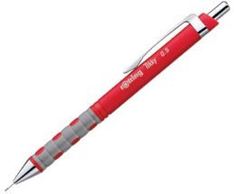 Tehnični svinčnik 0,5 Rotring Grip Tikky rdeč