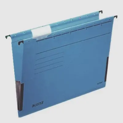 Mapa viseča s platnom A4 33-V Leitz ALOha 1986 modra