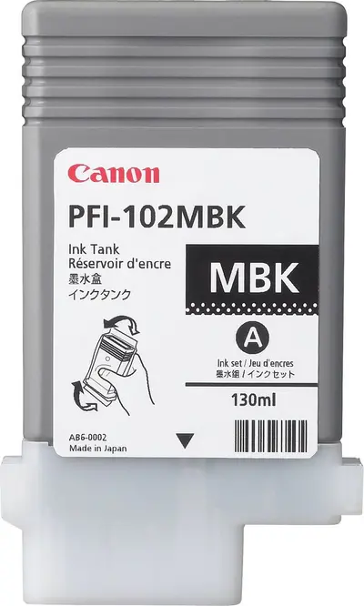 Črnilo CANON PFI-102MBK Mat Black original Črnilo CANON PFI-102MBK Mat Black original