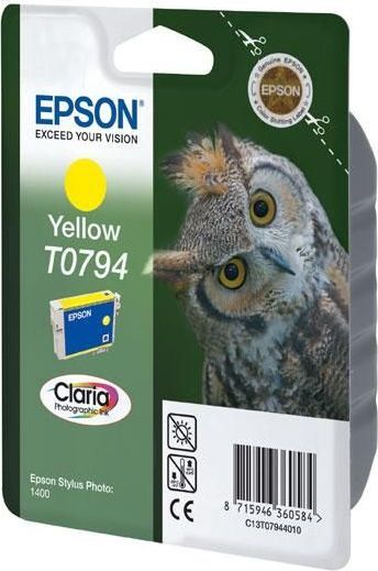 Črnilo EPSON T0794 Yellow original Črnilo EPSON T0794 Yellow original