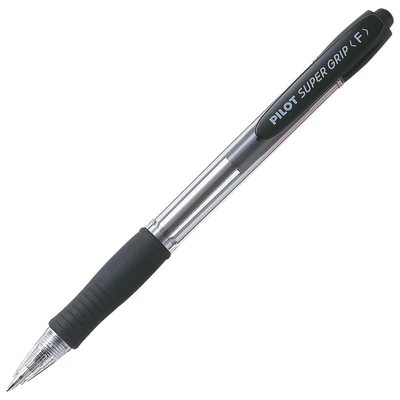 Kemični svinčnik Pilot BPGP-10R-F Super Grip 0,7 črn Kemični svinčnik Pilot BPGP-10R-F Super Grip 0,7 črn