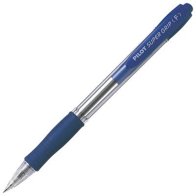 Kemični svinčnik Pilot BPGP-10R-F Super Grip 0,7 moder Kemični svinčnik Pilot BPGP-10R-F Super Grip 0,7 moder