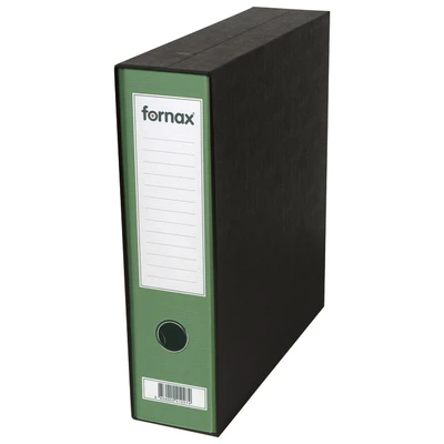 Registrator A4 širok Fornax Prestige zelen s škatlo Registrator A4 širok Fornax Prestige zelen s škatlo