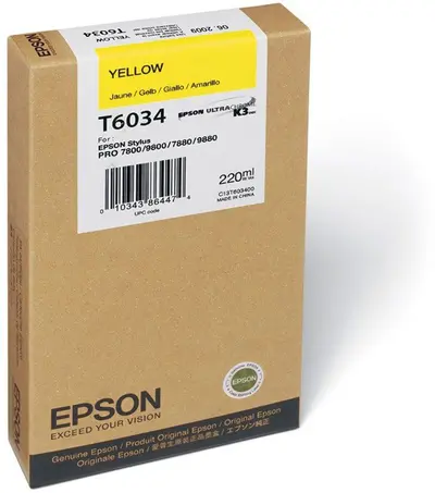 Črnilo EPSON T603400 Yellow original Črnilo EPSON T603400 Yellow original