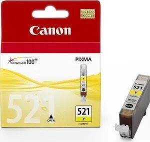Črnilo CANON CLI-521 Yellow 9ml original Črnilo CANON CLI-521 Yellow 9ml original