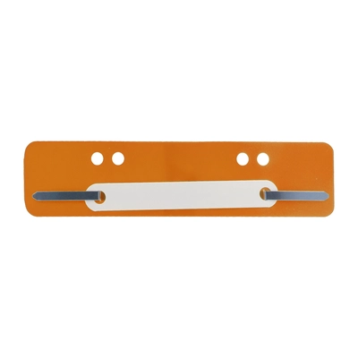 Hitrovezne sponke 25/1 euro razdalja lukenj 6+8cm oranžna Hitrovezne sponke 25/1 euro razdalja lukenj 6+8cm oranžna