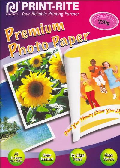 Papir PRINT RITE A4 230g/m2 Premium Photo Paper Resin Coated 20 listov Papir PRINT RITE A4 230g/m2 Premium Photo Paper Resin Coated 20 listov
