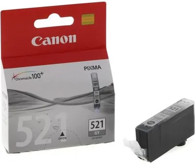 Črnilo CANON CLI-521 Gray 9ml original Črnilo CANON CLI-521 Gray 9ml original
