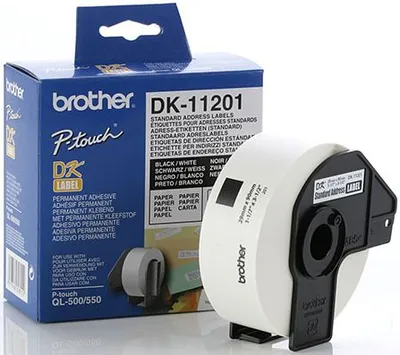 Trak BROTHER DK11201 standardna naslovna nalepka 29x90mm 400kom Trak BROTHER DK11201 standardna naslovna nalepka 29x90mm 400kom