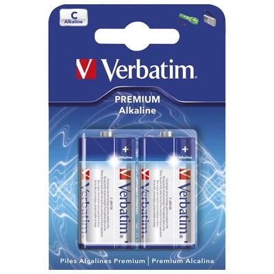 Baterija VERBATIM 49922 C 1.5V Alkalne 2/1 Baterija VERBATIM 49922 C 1.5V Alkalne 2/1