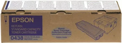 Toner EPSON C13S050438 Black Standard Capacity -M2000 RETURN original Toner EPSON C13S050438 Black Standard Capacity -M2000 RETURN original
