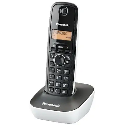 Telefon PANASONIC KX-TG1611 brezžični - bel