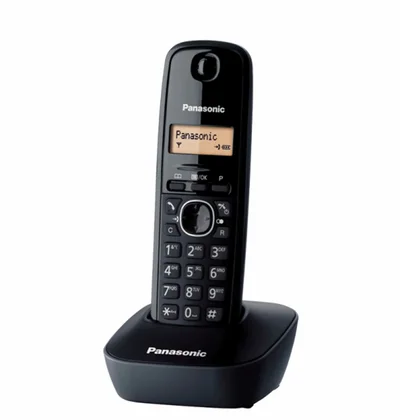 Telefon PANASONIC KX-TG1611 brezžični - črn Telefon PANASONIC KX-TG1611 brezžični - črn