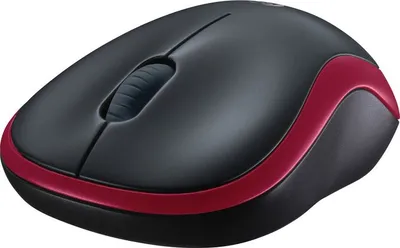 Miška LOGITECH M185 Wireless - Red Miška LOGITECH M185 Wireless - Red